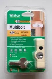 Whitco CYL4 Multibolt Window Lock - Primrose - Lock - W2205119
