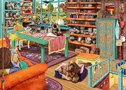 [HUADADA] Jigsaw Puzzles for Adults 1000 Pieces, Puzzles for Adults 1000 Piece, Challenging Game Toys, Impossible Puzzle, Family Decoration Puzzle - Comfortable Home