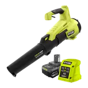 Ryobi 18V ONE+ HP Brushless 350CFM Jet Blower 4.0Ah Kit