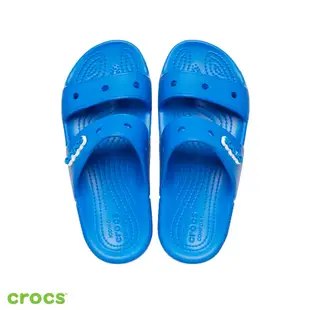 Crocs 卡駱馳 (中性鞋) 經典雙帶拖鞋-206761-4KZ