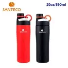 Santeco sport water bottle, Insulated vacuum flask, Travel Mug, Stainless 590ml