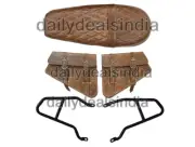 Fit For Royal Enfield GT & Interceptor 650 "BROWN TAN SEAT / BAG & MOUNTING"