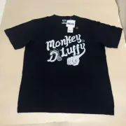 UNIQLO UT One Piece Monkey D. Luffy T-Shirt XL Black Japan Exclusive