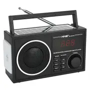 Am Fm Sw Radio Portable Speaker Torch Rechargeable and solar for outdoor indoor