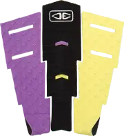 O&E Ocean & Earth Dakoda Walters 3 PIECE Tail Pad Black/Purple/Yellow