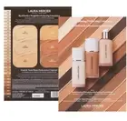 2x Laura Mercier Real Flawless Perfecting Foundation Medium Coverage Sample Card