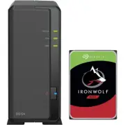 Synology DS124 1-Bay NAS 1GB RAM 6TB Seagate Ironwolf Drive Assembled & Tested