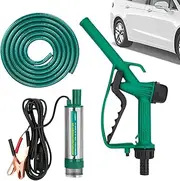 Liquid Transfer Pump Electric, Car Oil Extractor, 12V Portable Electric Pump Oil Extraction with Automatic Stop for Automotive Marine Garden