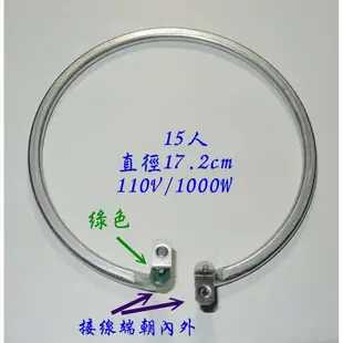 大同 電鍋 3人 6人 10人 15人 20人 電熱管 加熱鋁管