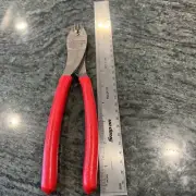 Snap-on 29acf 9" wire terminal crimping tool 29acf red