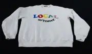 Madhappy Unsex Adult's Local Optimist Fleece Crewneck JW7 Antique Large