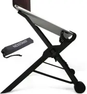 Travel Laptop Stand,Foldable & Adjustable Notebook Holder. 8 Height Options