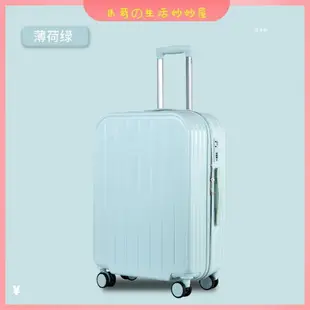 行李箱 登機箱 旅行箱 拉桿箱 202224吋日韓小清新行李箱女萬向輪拉桿箱密碼箱子旅行箱包登機箱潮