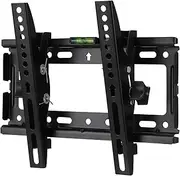 Amosfun Adjustable Tv Wall Mount Bracket for Flat Screen Tvs Sturdy Cold Rolled Design Easy Installation for Living Room Home Entertainment Setup