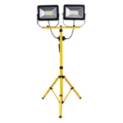 Ultracharge 2x 30W LED Twin Floodlight Outdoor Work/Flood Light w/ 1.6m Stand