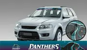 NRL Window Sun Visor Decal - Penrith Panthers - See Thru Car Sticker