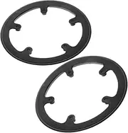 2pcs Bike Chainring Cover Wheel Rim Protector for Mountain Bikes Flywheel Guard Universal Fit Easy Install