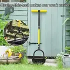 Lawn Edger Tool Half Moon Saw Tooth Long Handle Hand Edging Tools For Va