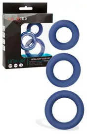 California Exotic Link Up Elite 3 Piece Cock Ring Set