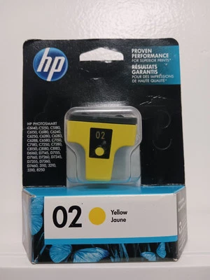 HP 02 | Ink Cartridge | Yellow | C8773WN (NEW) (SEALED)