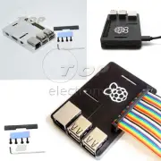 Ultra-thin Aluminum Alloy Metal CNC Enclosure Case for Raspberry Pi 3B 2B B+
