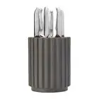 Furi Pro Radial 7pc Knife Block Set Flint Terrazzo 7 Piece 41526