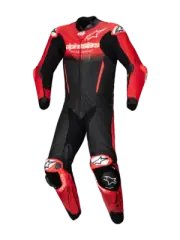 Alpinestars GPR7 1Pc Leather Suit - Black Mid Red