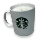 Ulterior Votives Starbucks Mug Coffee Scented Handmade Soy Candle New