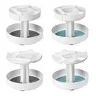 Condiment Storage Artifact Cosmetic Storage Rack Rotating Pantry Organization