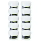 10PK Lemon & Lime 1L Round Keep Fresh Plastic Stackable Food Storer/Container