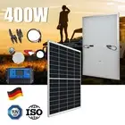 400W 12V Solar Panel Kit Mono Fixed Caravan Camping Home Power Charging Battery