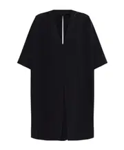MM6 Maison Margiela Loose-Fit Cut-Out Mini Dress IT40,IT44,IT42 Black