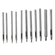 Leather Hole Tool 0.5mm to 4mm, Round Hole Puncher for Belt Fabric Canvas