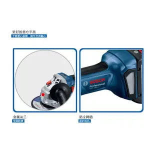 鋰電無刷角磨機 原廠博世 BOSCH GWS 180-LI 4吋 組合系列 /鋰電充電式拋光機/切割機/打磨機/砂輪機