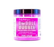 COUNTRY BATHHOUSE BUBBLE RUBBLE EMOLLIENT BATH CRUMBLE PINK SUGAR 8 OZ