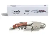 Prestige by Coutale Sommelier Waiter's Corkscrew Double Lever Wine Key Opener