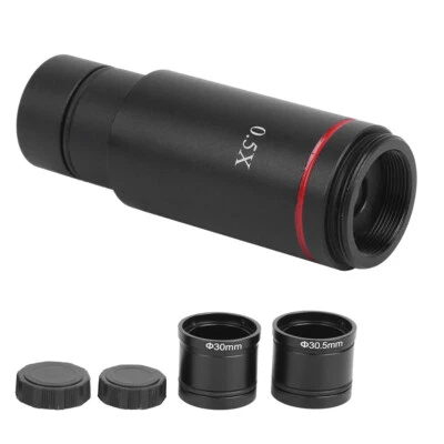 Microscope Camera Adapter 0.5X Times For CCD Interface Shrink Lens Tools New
