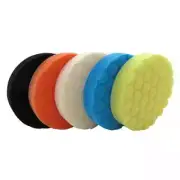 5Pcs Waxing Buffing Sponge Pad Polishing Rubbing Scouring Pad for Car Repair New