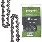 Full Chisel Skip Tooth Chainsaw Chain 28 Inch .050 3/8 93DL for Echo Husqvarna