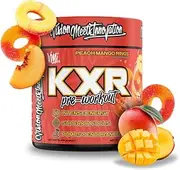 VMI Sports | K-XR Pre-Workout Energy Powder | Intense Energy Pre-Workout Drink for Men and Women| Creatine-Free | Enhanced Focus and Increased Endurance | Pre-Workout Powder (Peach Mango, 30 servings)