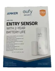 eufy Security Entry Sensor Send Alert Triggers Siren for Doors Windows New