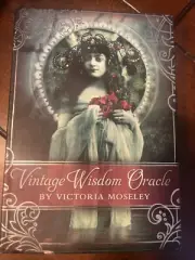Vintage Wisdom Oracle By Victoria Moseley ~ 52 Card AUTHENTIC Tarot Deck