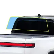 Pre Cut Fits Rivian R1T 2022+ Rear Windshield Protection Clear Bra Film