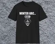 Funny Brainrot Meme TShirt, Winter Arc ON Joke Tee, Gift Shirt