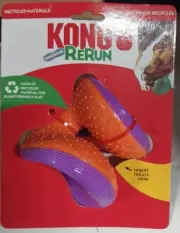 KONG Rerun Whoosh Ball Large Treat Stuffable Teeth Cleaning Dog Fetch Toy2colors