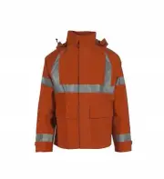 207AJ Neoprene/Woven Nomex Petro Arc Series Arc Flash/Flash Fire Jacket , XL, OR
