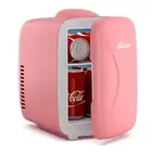 BEICHEN Mini Fridge Upgrade Small Fridge Rapid Cooling 4 Liter/6 Cans Skincar...