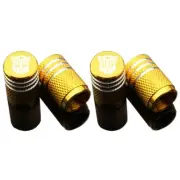 4 Gold Transformers Autobots Logo Car Truck Motorcycle Tire Valve Stem Cap Cover