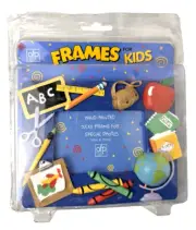 AFP Hand Painted American Greeting Frames For Kids 3 1/2" x 5" School Theme NEW!