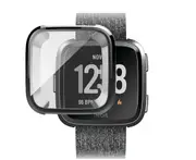 Cover Case For Fitbit Versa Smart Band,Ultra-thin Soft Plating TPU Silicone Watch Casing Guard